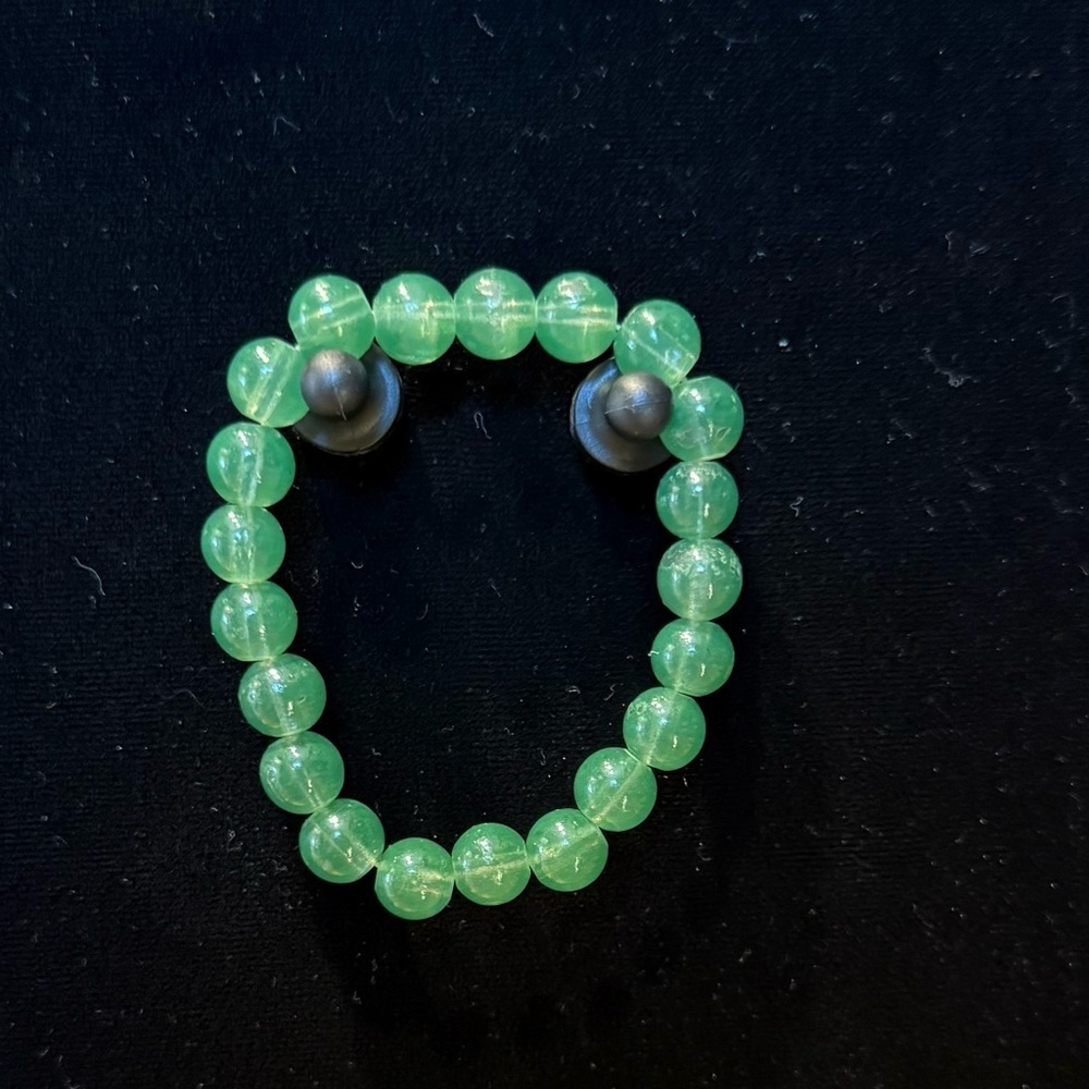 ⛱️🔥Boutique - Jade Green Beaded Stretch Bracelet